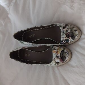 Gently Used Gucci Horse Bit Wedge Sandal